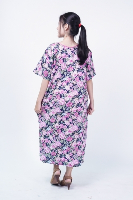 Rossy Daster Tidur Ibu Hamil Menyusui Motif Bunga Cantik - DS 508 Kode B